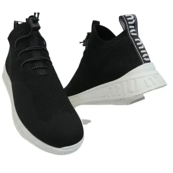 MIU MIU Mesh slip-on Sneakers - Picture 2 of 6